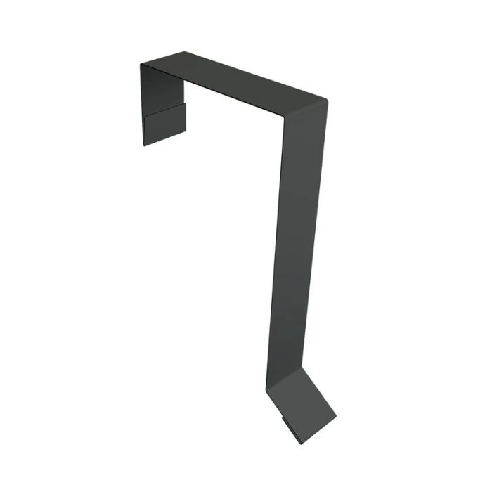 Планка торцевая фасад фальц 0,5 Quarzit Pro Matt RAL 7016 антрацитово-серый