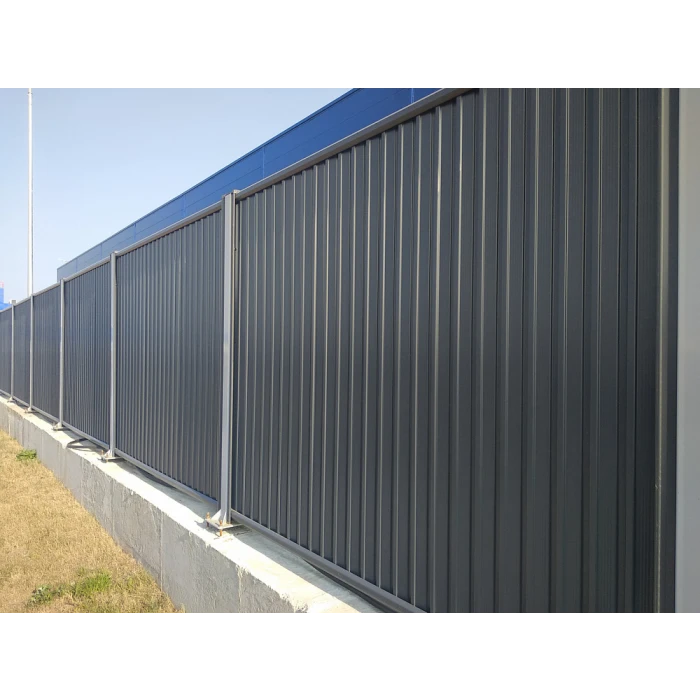 Профнастил Н114 200х0.4 Окрашенный RAL 7047