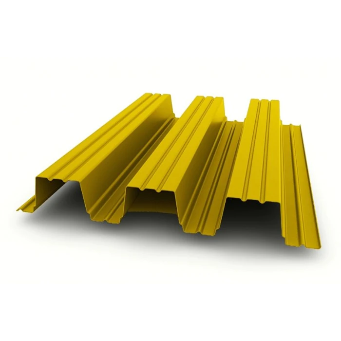 Профнастил Н114 500х0.55 Окрашенный RAL 1018